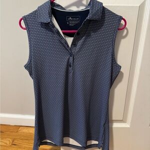 Like New Peter Millar Women’s S sleeveless polo shirt